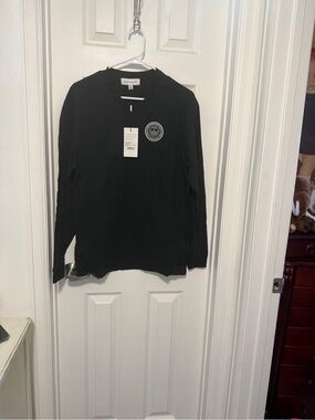 Something Navy Black long sleeve NWT